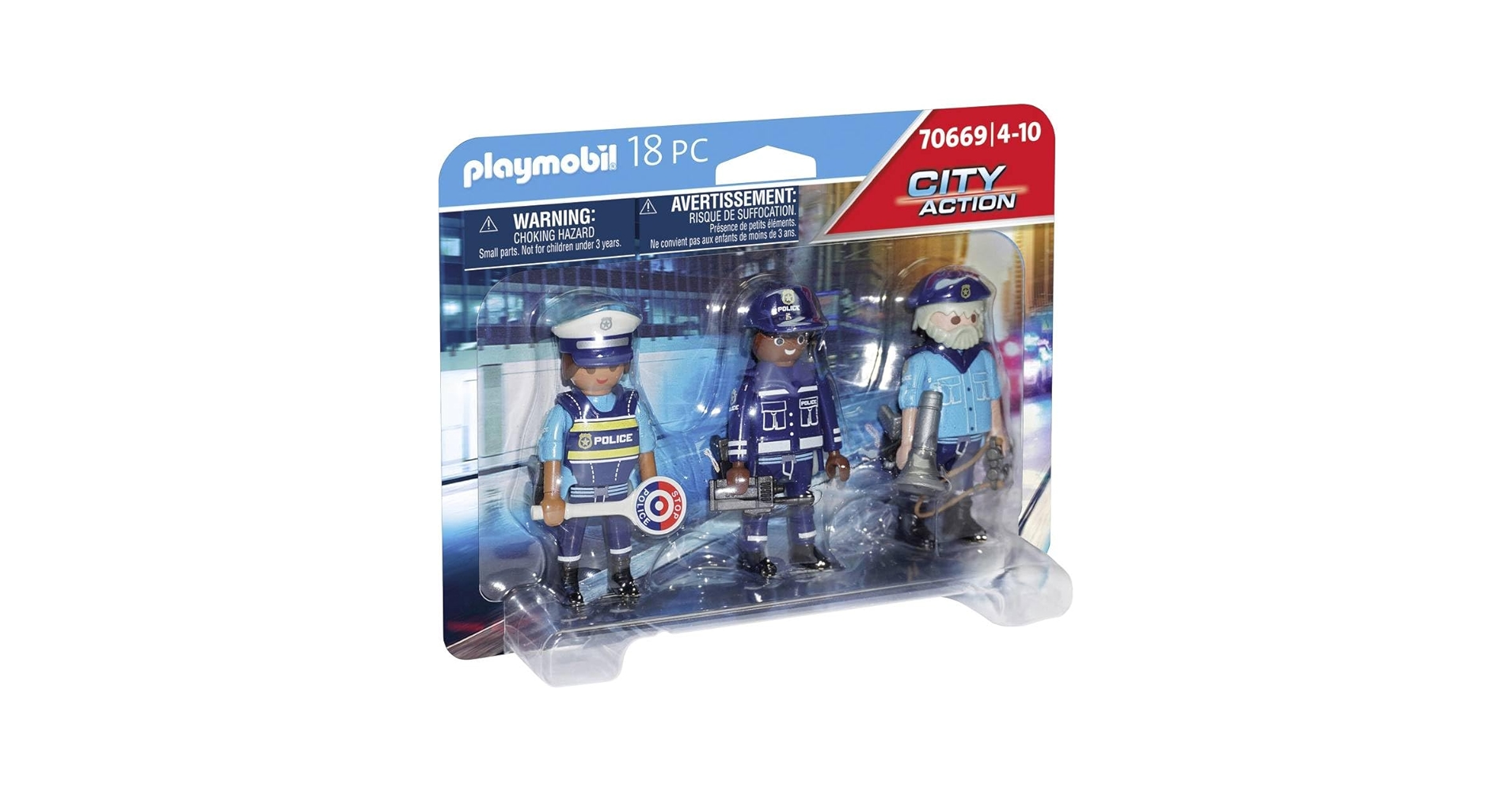 プレイモービル　ポリスセット Amazon.com: Playmobil Police Figure Set : PLAYMOBIL®: Toys